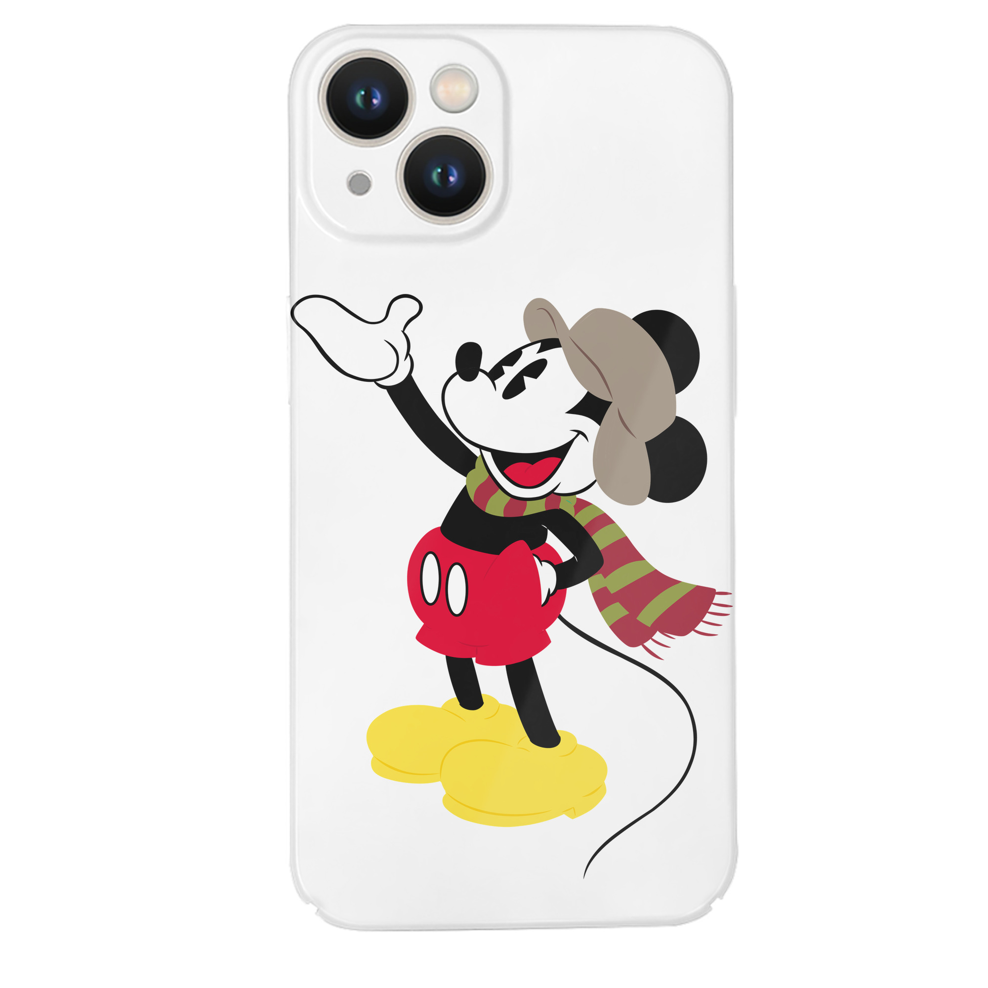 （画像用） ミッキーマウス Mickey Mouse 【iPhone 14シリーズ対応】ハードケース